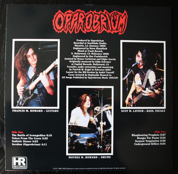 Opprobrium : Serpent Temptation (LP, Album, Ltd, Num, Pic, RE, RM)
