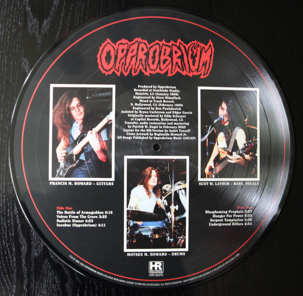 Opprobrium : Serpent Temptation (LP, Album, Ltd, Num, Pic, RE, RM)