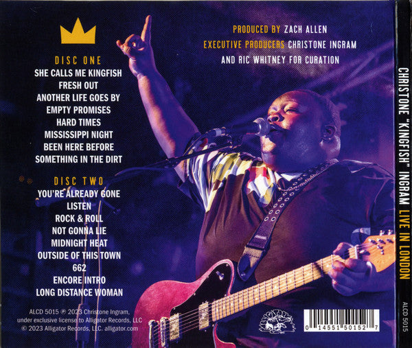Christone "Kingfish" Ingram : Live In London (2xCD, Album)