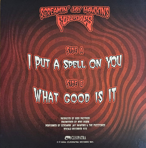 Screamin' Jay Hawkins / The Fuzztones : I Put A Spell On You (7", Single, Ltd, Pur)