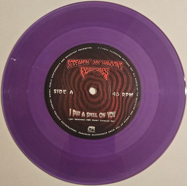 Screamin' Jay Hawkins / The Fuzztones : I Put A Spell On You (7", Single, Ltd, Pur)
