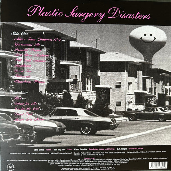 Dead Kennedys : Plastic Surgery Disasters (LP, Album, RE, RM, Pur)