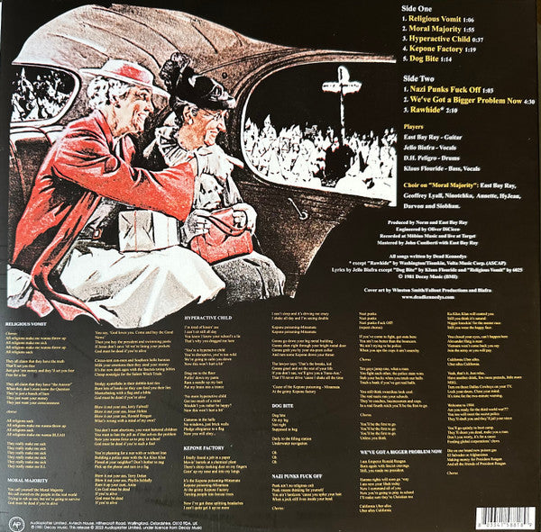 Dead Kennedys : In God We Trust, Inc. (12", EP, RE, RM, Gre)
