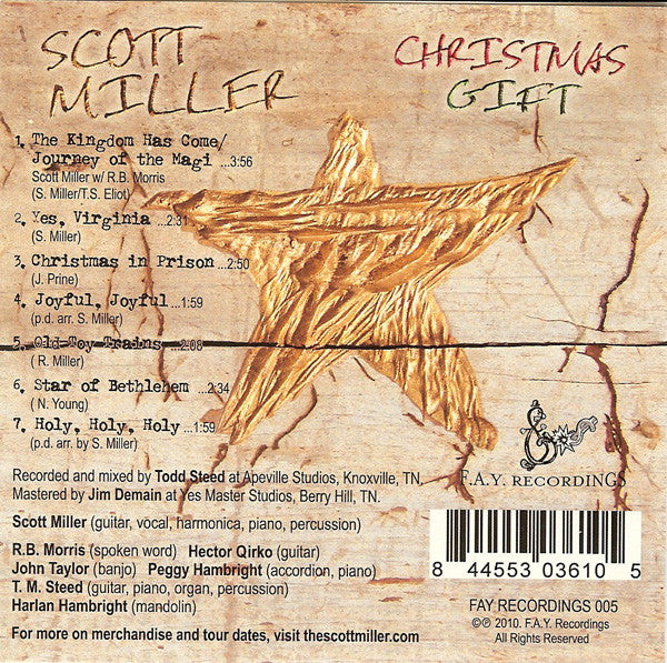 Scott Miller (12) : Christmas Gift (CD, EP)