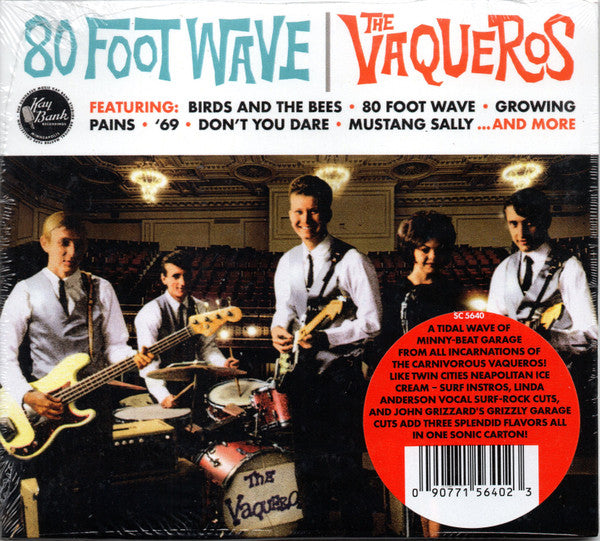 The Vaqueros : 80 Foot Wave (CD, Comp)