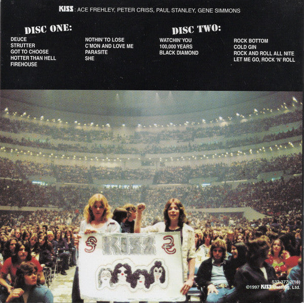 Kiss : Alive! (2xCD, Album, RE, RM)