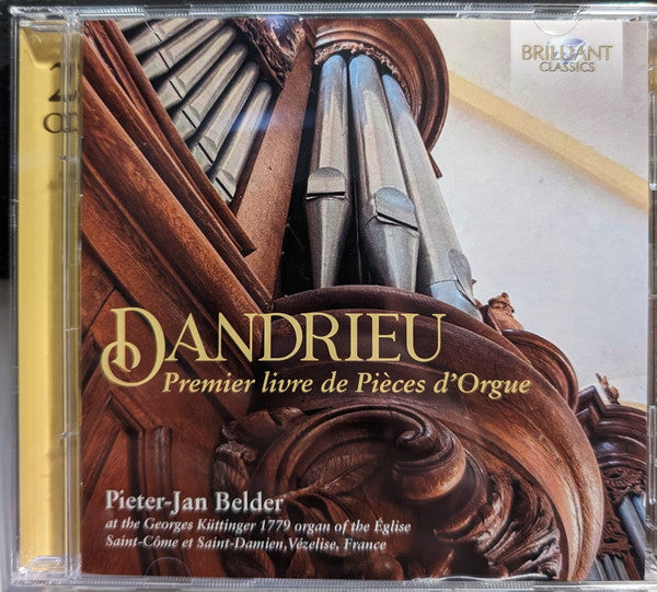 Pieter-Jan Belder, Jean-François Dandrieu : Dandrieu - Premier Livre De Pièces D'Orgue (2xCD, Album)