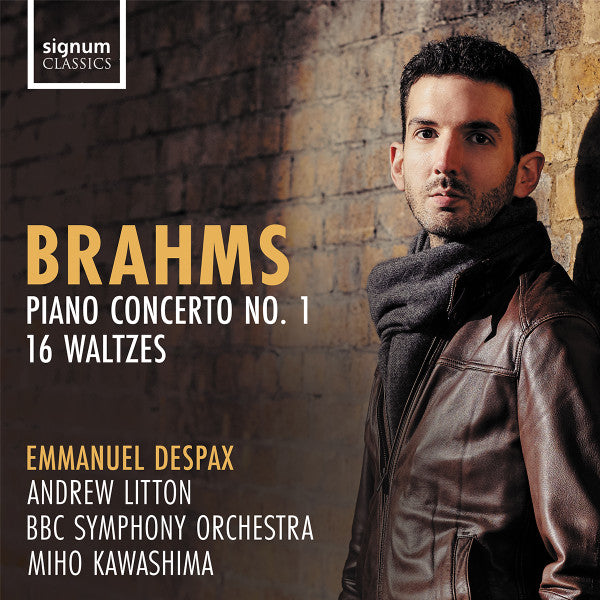 Johannes Brahms, Emmanuel Despax, Andrew Litton, BBC Symphony Orchestra, Miho Kawashima : Piano Concerto No. 1 / 16 Waltzes (CD, Album)