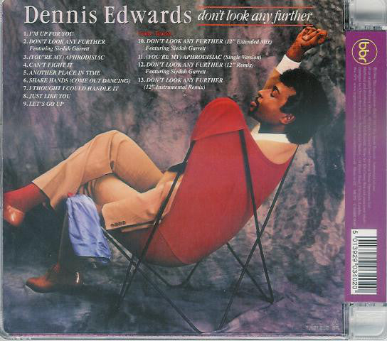 Dennis Edwards : Don't Look Any Further (CD, Album, RE, RM)