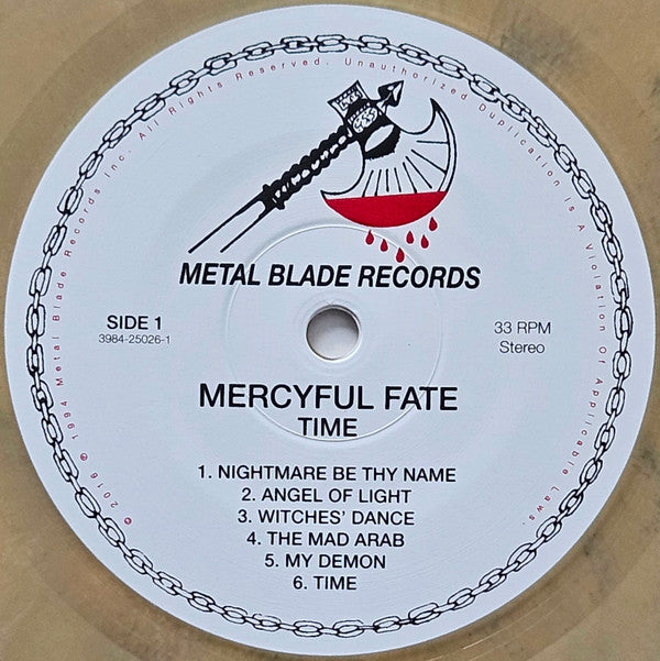 Mercyful Fate : Time (LP, Album, Ltd, RE, RP, Bei)