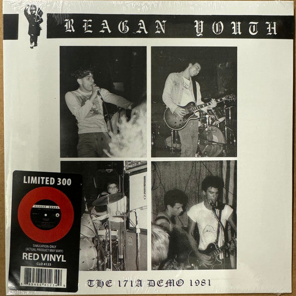 Reagan Youth : The 171A Demo 1981 (7", Ltd, Red)