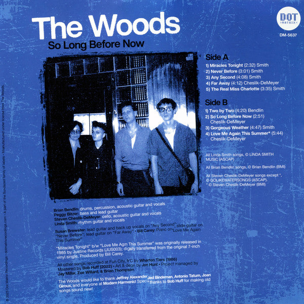 The Woods (3) : So Long Before Now (LP, Comp, Sea)