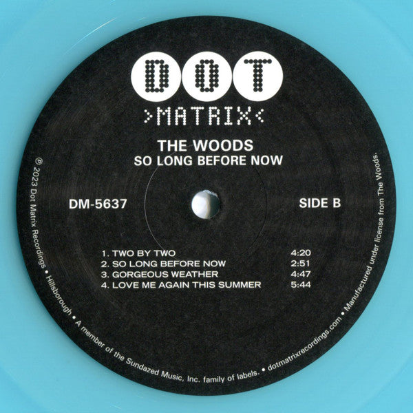 The Woods (3) : So Long Before Now (LP, Comp, Sea)