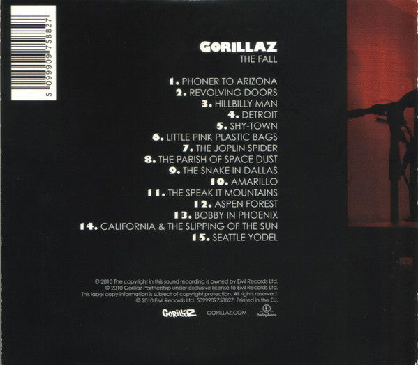 Gorillaz : The Fall (CD, Album)