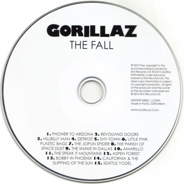 Gorillaz : The Fall (CD, Album)