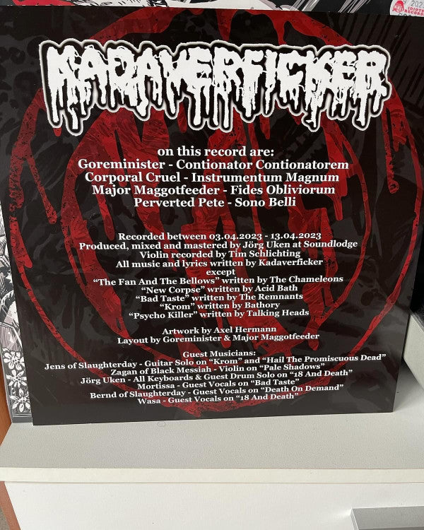 Kadaverficker : Superkiller (2xLP, Album, Red)