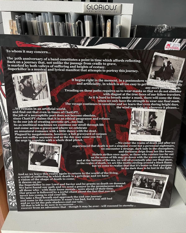 Kadaverficker : Superkiller (2xLP, Album, Red)
