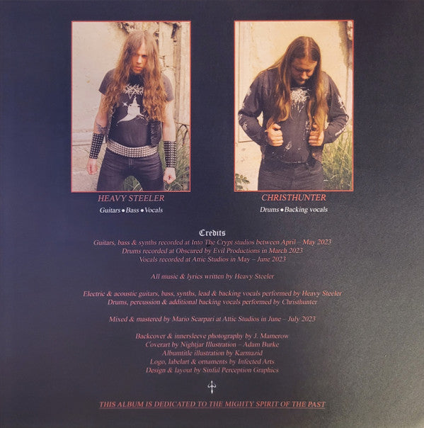 Diabolic Night : Beneath The Crimson Prophecy (LP, Album, Ltd)