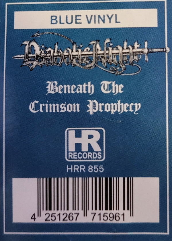 Diabolic Night : Beneath The Crimson Prophecy (LP, Album, Ltd, Blu)