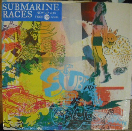 Submarine Races : Hard To Look At, Easy To See (LP)