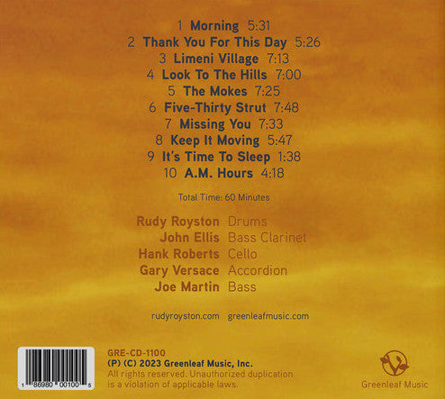 Rudy Royston, Flatbed Buggy : Day (CD, Album)