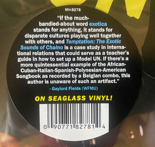 Chaino Featuring Members Of The Francis Bay Et Son Orchestre : Temptation: The Exotic Sounds Of Chaino (LP, Album, RE, Blu)