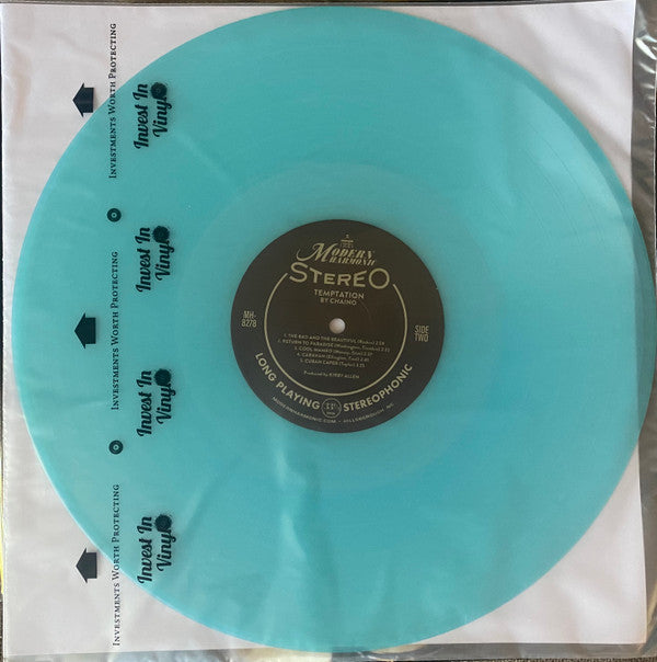 Chaino Featuring Members Of The Francis Bay Et Son Orchestre : Temptation: The Exotic Sounds Of Chaino (LP, Album, RE, Blu)