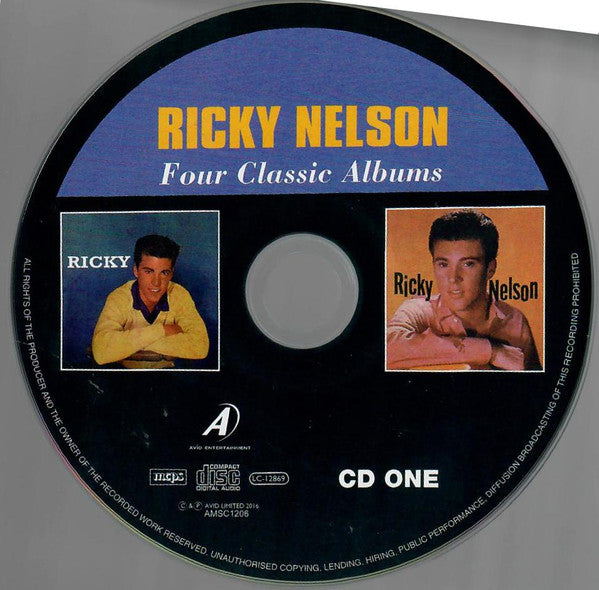 Ricky Nelson (2) : Four Classic Albums (2xCD, Comp, RM)