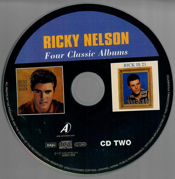 Ricky Nelson (2) : Four Classic Albums (2xCD, Comp, RM)