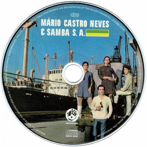 Mário Castro Neves & Samba S.A. : Mário Castro Neves & Samba S.A. (CD, Album, Mono, RE)