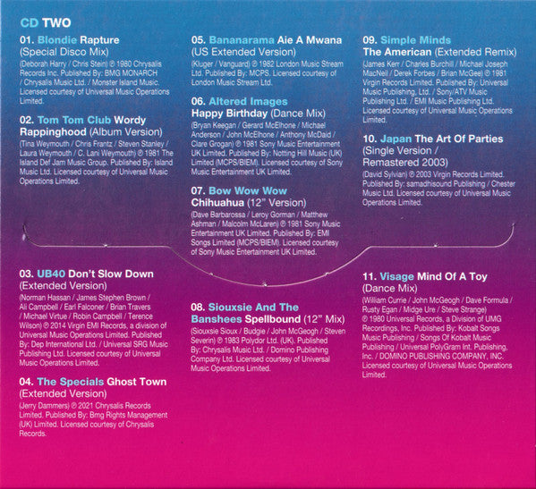 Various : Now 12" 80s: 1981 (4xCD, Comp)