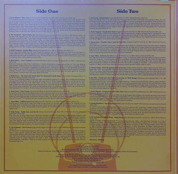 Various : Nashville Gold: Hayseed Delirium From The Boob Tube Golden Age (1956-1975) (LP, Comp, Boo)