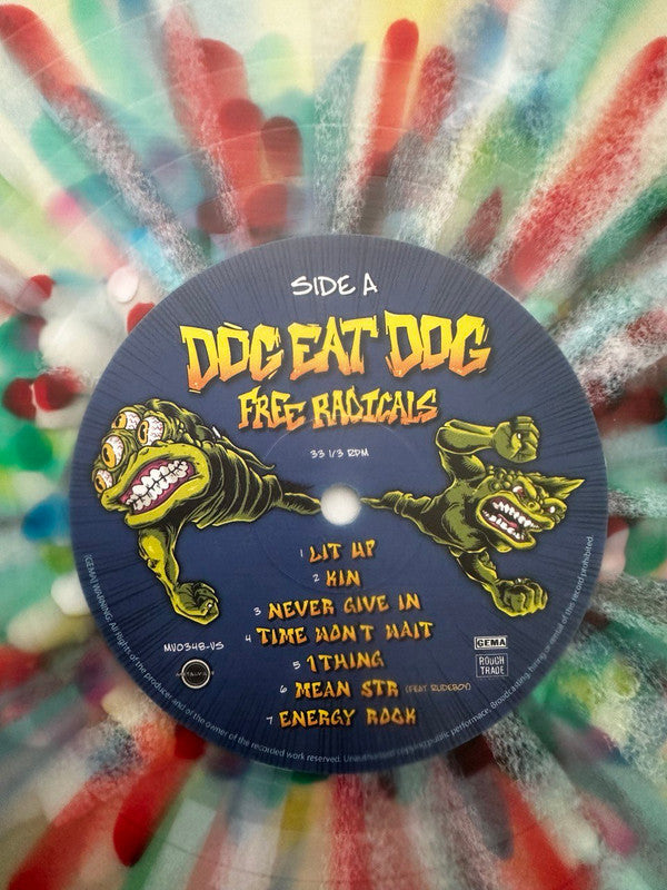 Dog Eat Dog : Free Radicals (LP, Album, Ltd, Cle)