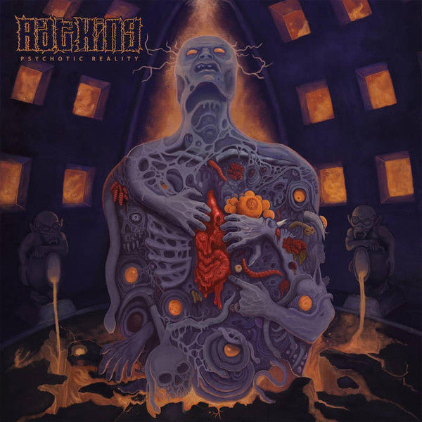 Rat King (5) : Psychotic Reality  (LP, Album, Ltd, Cle)