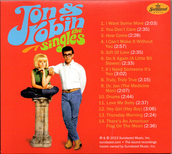 Jon & Robin : The Singles (CD, Comp)