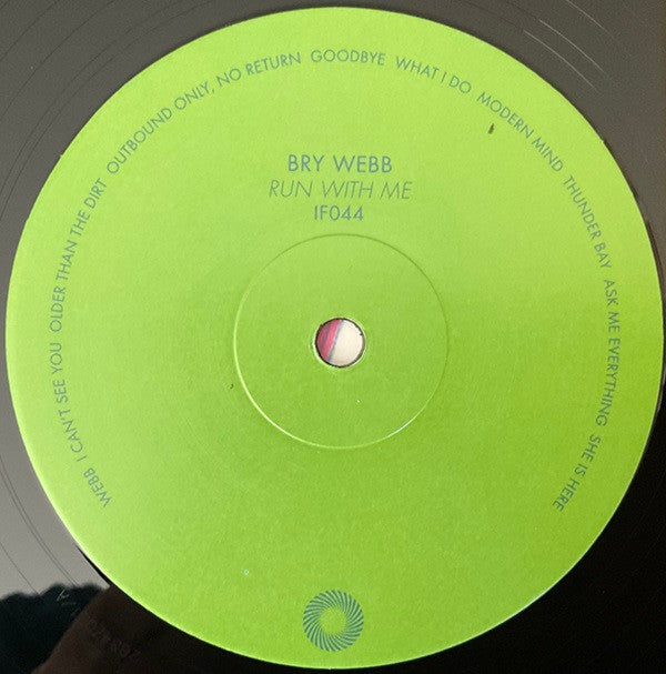 Bry Webb : Run With Me (LP, Album)