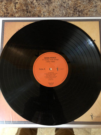 Webb Pierce : 17 Honky Tonk Songs 1952-1959 (LP, Comp)