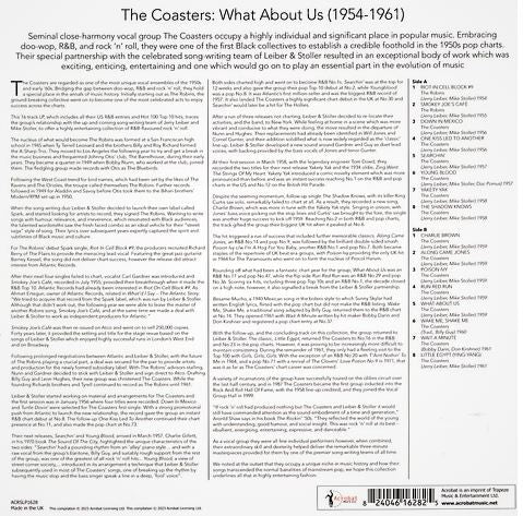 The Coasters : What About Us 1954-1961 (LP, Comp)