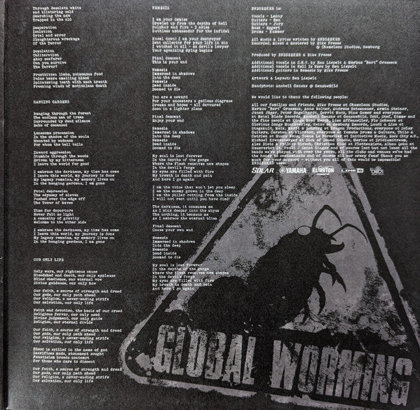 Endseeker : Global Worming (LP, Album, Ltd, Gre)