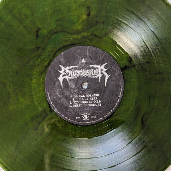 Endseeker : Global Worming (LP, Album, Ltd, Gre)