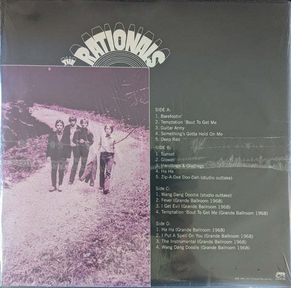 The Rationals : The Rationals (2xLP, Album, Comp, Ltd, RE, Pur)