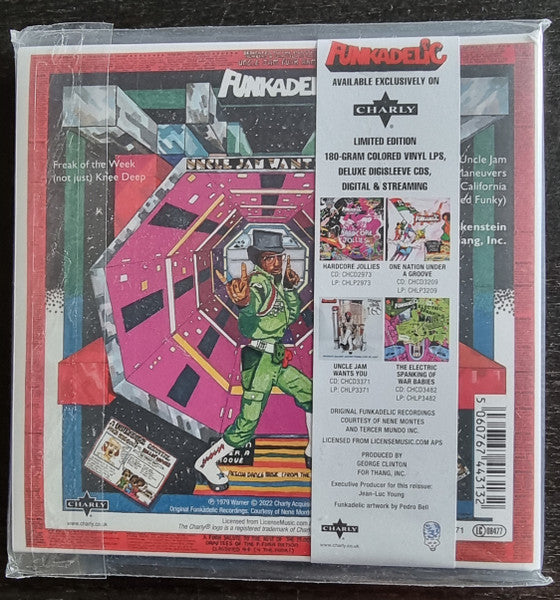Funkadelic : Uncle Jam Wants You (CD, Dlx, RE, RM)
