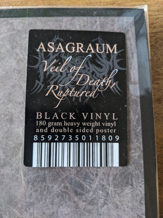 Asagraum : Veil Of Death, Ruptured (LP, Album, 180)