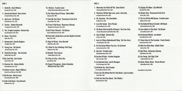 Various : No. 1 Hits Of The Fifties (2xCD, Comp)