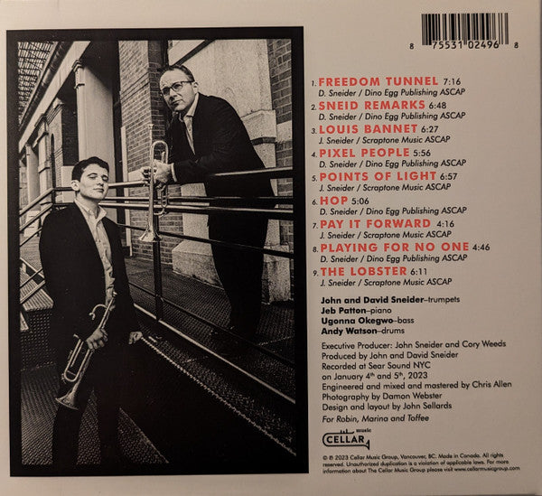 John Sneider & David Sneider : Sneid Remarks (CD, Album)