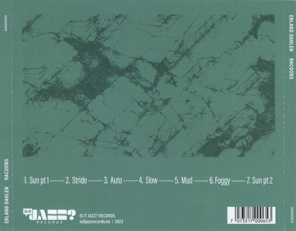 Erland Dahlen : Racoons (CD, Album)
