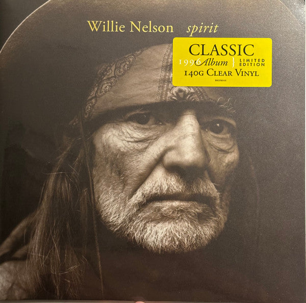 Willie Nelson : Spirit (LP, Album, Ltd, RE, RM, Cle)