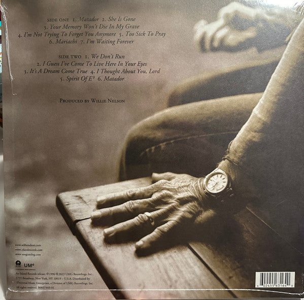 Willie Nelson : Spirit (LP, Album, Ltd, RE, RM, Cle)