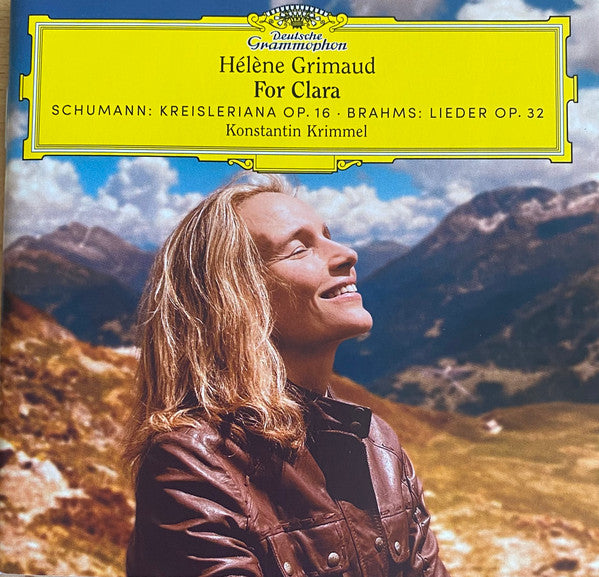 Hélène Grimaud, Konstantin Krimmel : For Clara – Schumann: Kreisleriana Op. 16 • Brahms: Lieder Op. 32 (CD)