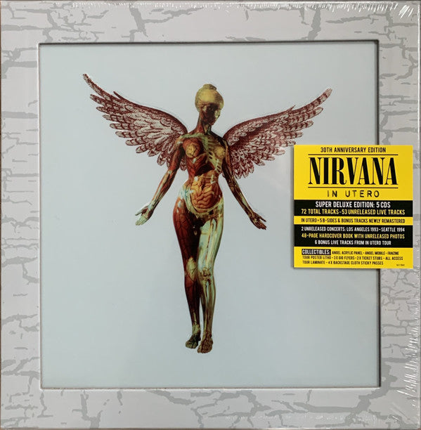 Nirvana : In Utero (CD, Album, RE, RM + 4xCD + Box, Dlx, 30t)
